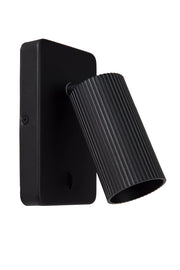 Applique spot CLUBS in alluminio nero 1xGU10 40W Lucide