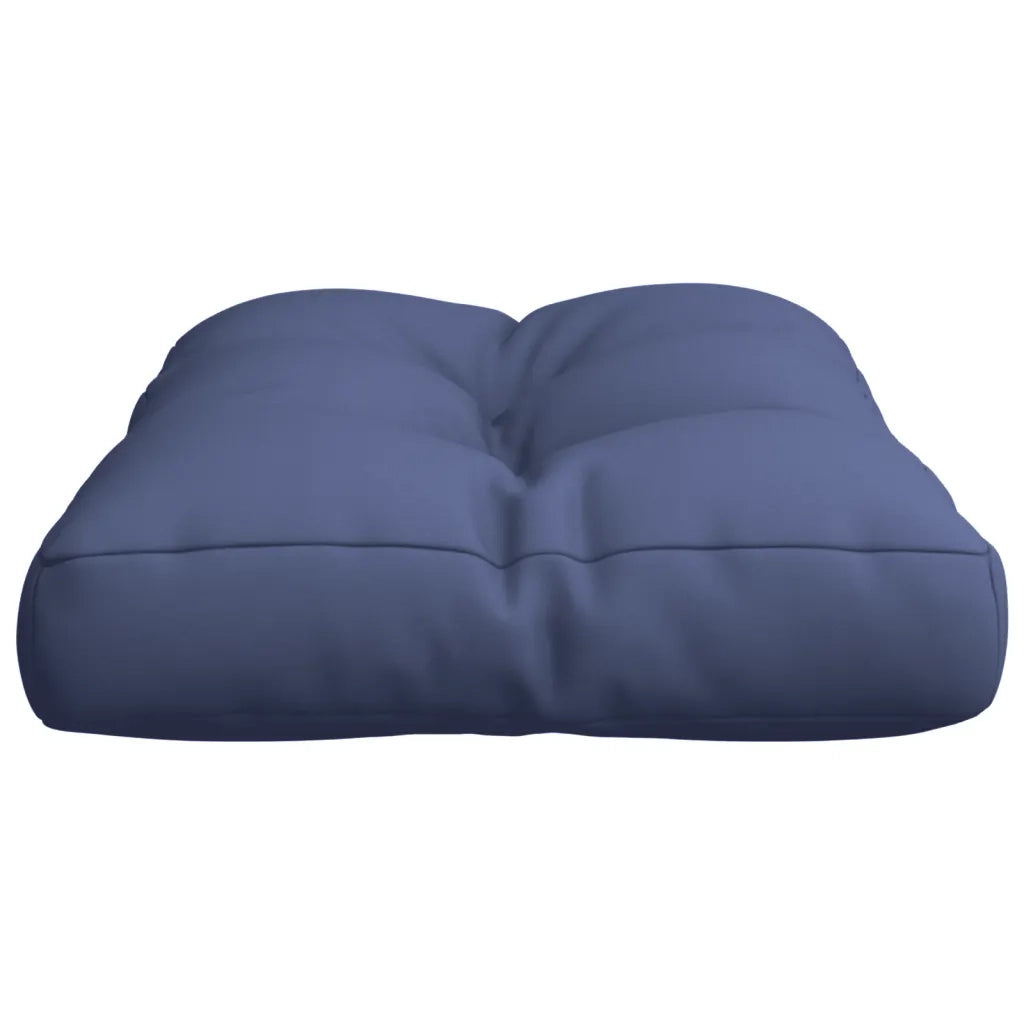 Cuscino per Pallet Blu Marino 60x40x12 cm in Tessuto 377966