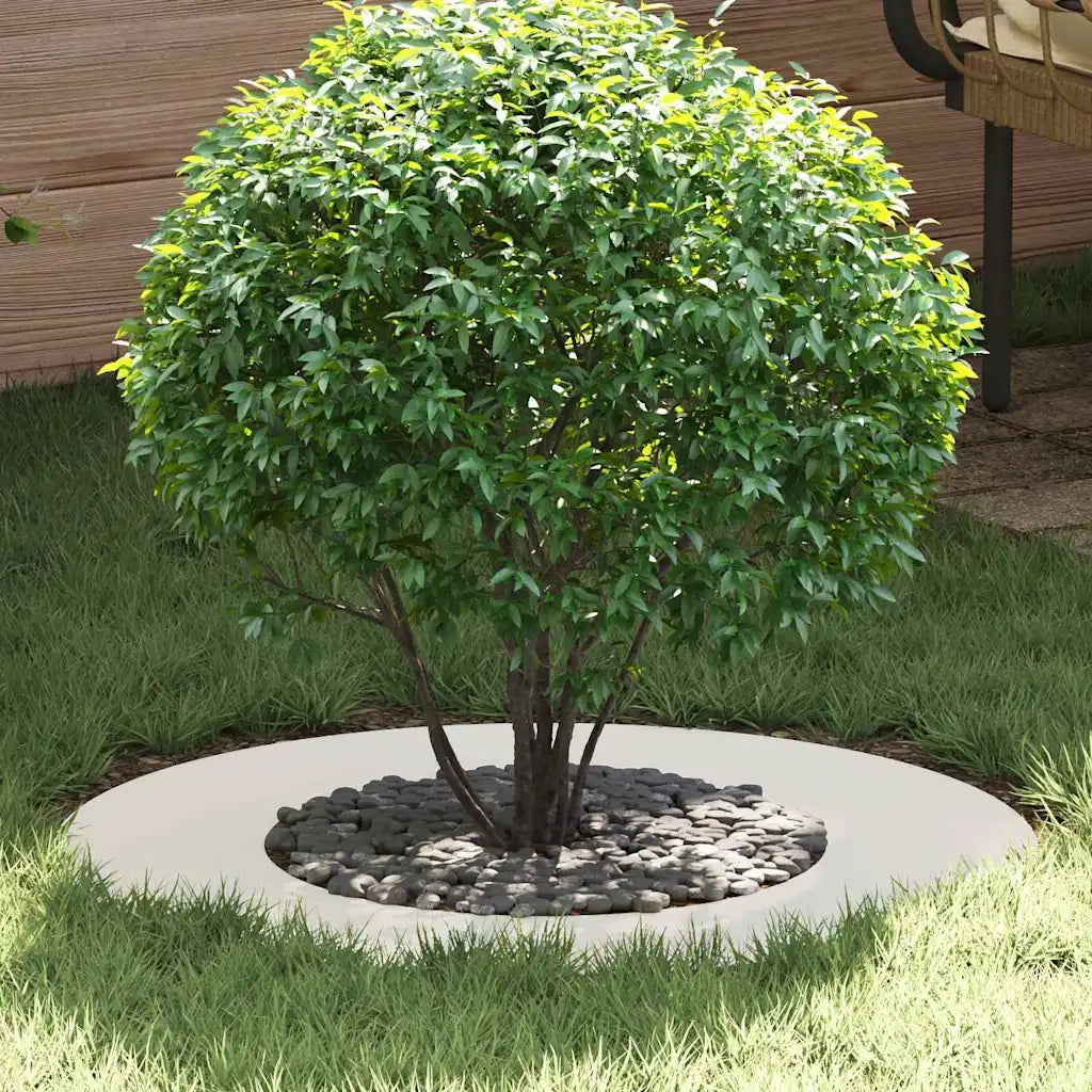 adatto per Anello d'Albero Piatto Bianco ?40 / 70 cm Acciaio CFW6319965