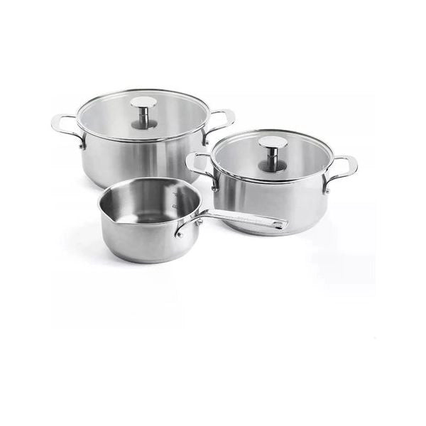Batteria pentole kitchen aid 05088-001 acciaio spazzolato acciaio spaz