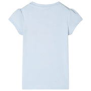 Maglietta da Bambino Azzurra 128 10492