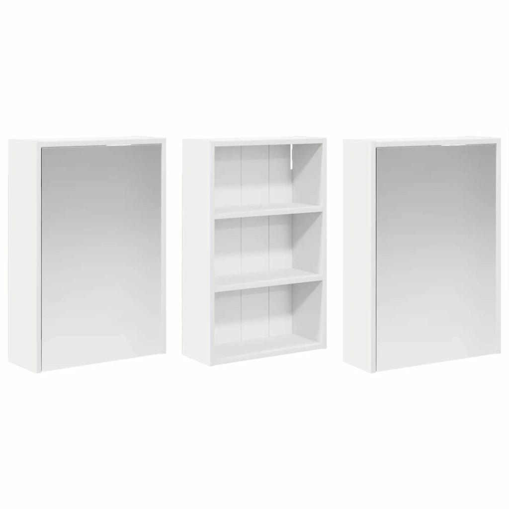 Set di Armadi da Bagno con lo scaffale 3 pcs 126 x 16 x 62.5 cm 3403824
