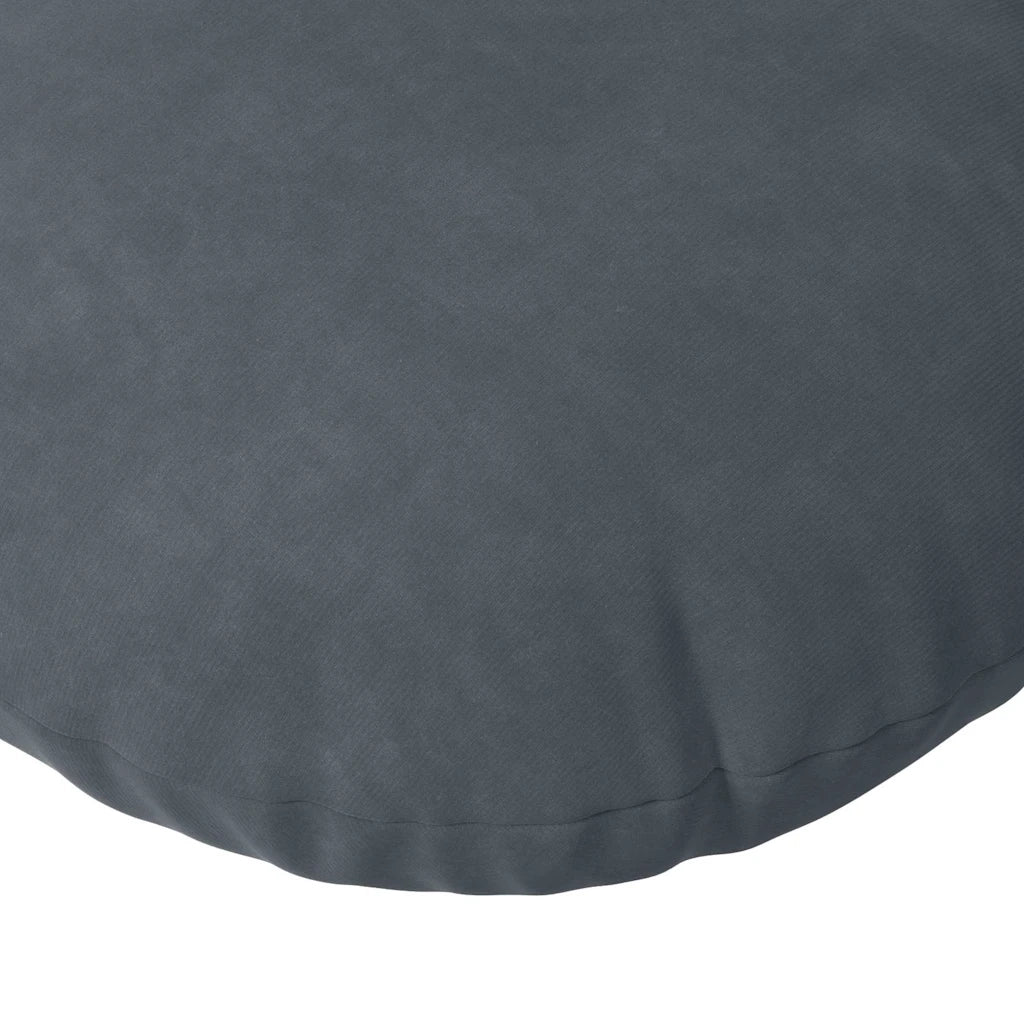 Cuscini per Seduta 2 pz | Cuscini per sedie Grigio scuro ? 40 x 13 cm Velluto