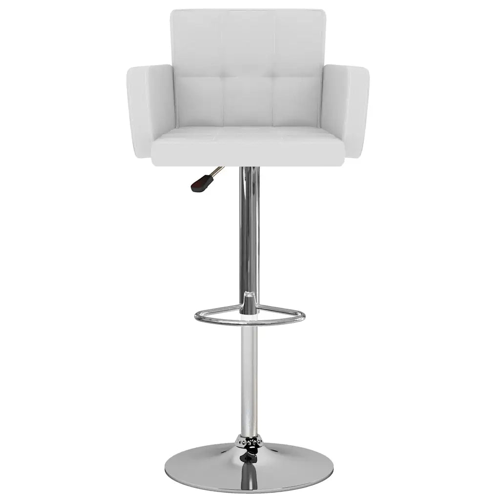 Sgabelli da Bar 2 pz Bianchi in Similpelle cod mxl 55656