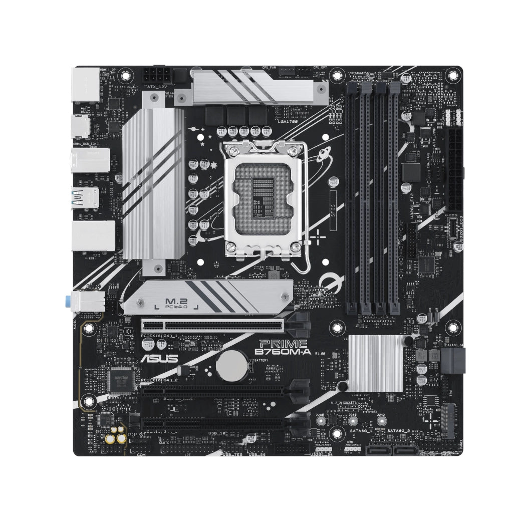 Asus prime b760m-a-csm intel b760 lga 1700 micro atx - 90MB1EK0-M0EAYC