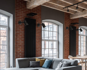 Riflettore Lampada Mobile Spot Da Soffitto Di Parete Nero E27 APP486-1C