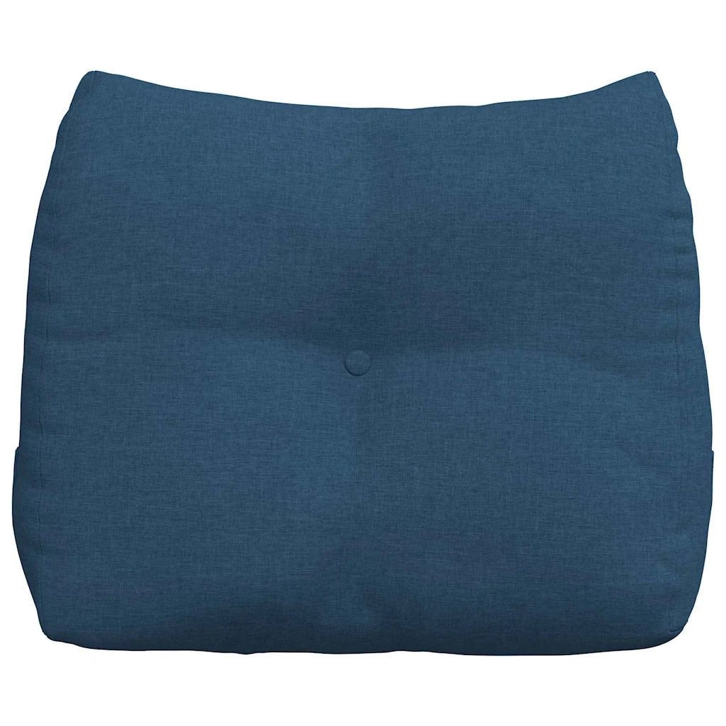 Cuscino per Schiena Blu 60 x 24 x 50 cm Tessuto 42014391