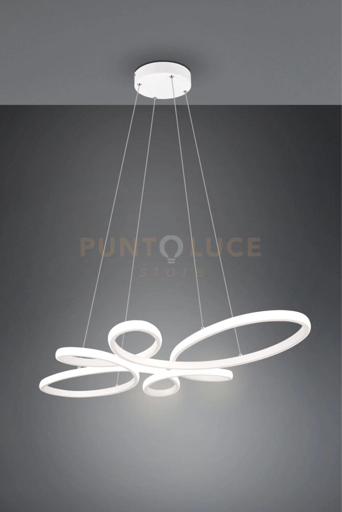 FLY SOSPENSIONE LED 32W 3900lm, 4000K BIANCA CON REGOLAZIONE INTENSITA' CON NORMALE INTERRUTTORE L. 83CM