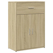 Buffet credenza cassettiera armadio mobile contenitore organizer cucina soggiorno rovere Sonoma 60 x 30 x 84 cm legno ingegnerizzato marrone 02_0031590