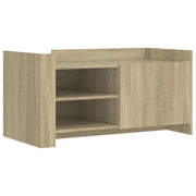 Tavolino salotto | Tavolino da caff¨¨ | Tavolino da Soggiorno Rovere Sonoma 100x50x50cm in Legno Multistrato