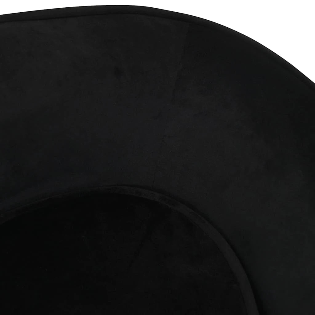 Divano per Cani-Sofa per animali domestici-Divanetto Nero 67x47x36 cm in Peluche