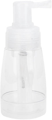 Spray aereo 180ml - Flacone trasparente - Strumento di stile trasparente - Resistente allo shock - Alta qualità PE - Pompa a leva antileak - Flacone di polvere