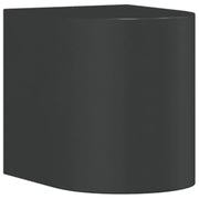Applique da esterno dal design moderno per giardino 6,5 x 9 x 7,5 cm alluminio nero 02_0056623