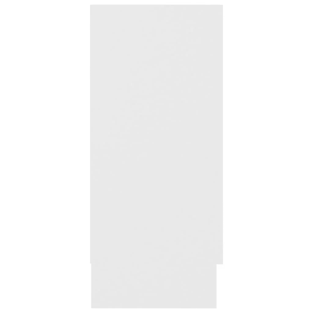 Buffet credenza cassettiera mobiletto mobile contenitore organizer per cucina soggiorno salotto 120 x 30,5 x 70 cm legno ingegnerizzato bianco 02_0030204