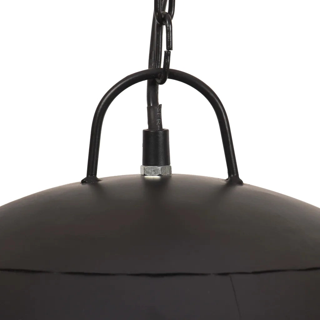 Lampada Industriale Vintage 25 W Nera Rotonda 40 cm E27 CFW4104326