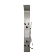Colonna doccia pannello idromassaggio effetto cascata YH8126 SEUL - Satinato