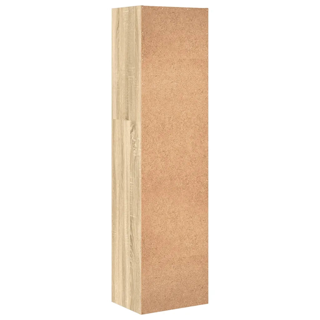 Libreria Rovere Sonoma 40x30x152 cm in Legno Multistrato 857878