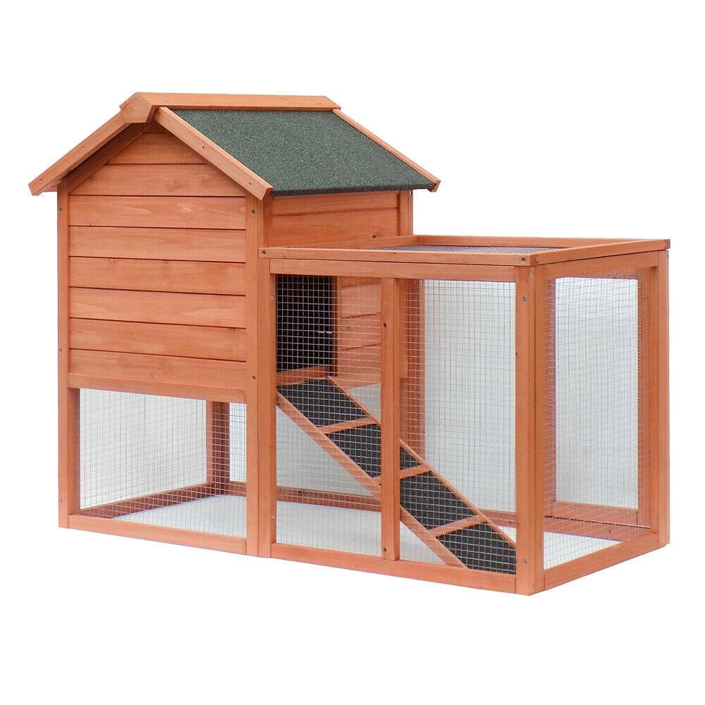 Gabbia/cabina in legno per conigli roditori polli o altri piccoli animali 870 x 465 x 1600 mm 16_0002236