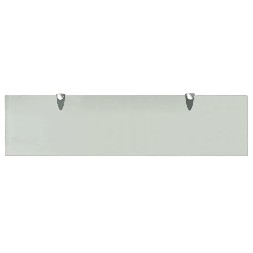 Mensole Galleggianti 2 pz in Vetro 80x20 cm 8 mm 3051539