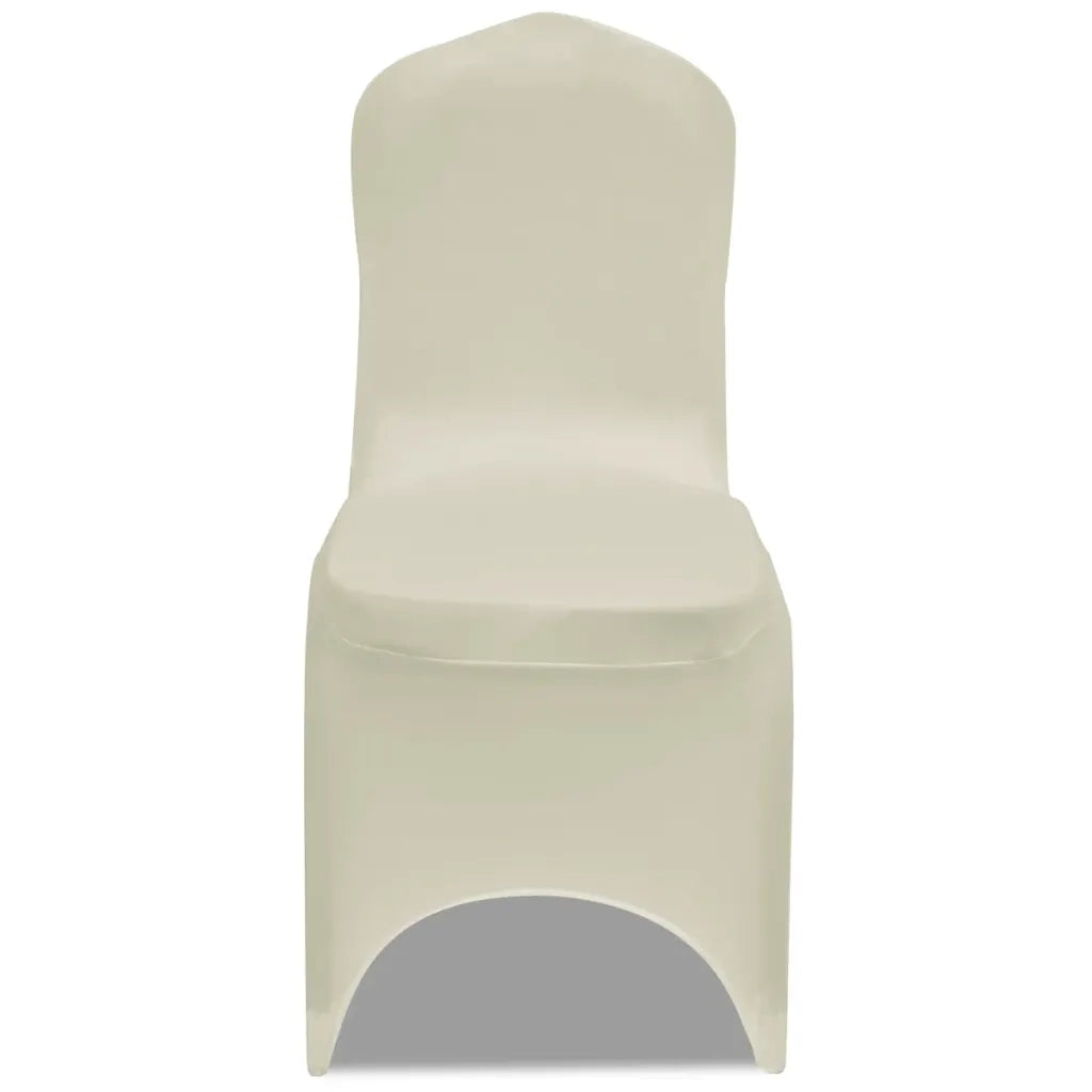 Coprisedia in Tessuto Elasticizzato Crema 12 pz 279092