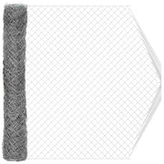 Recinzione a rete metallica Galvanizzato 2 x 20 m Vetro CFW8634345