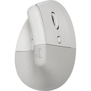 Logitech Lift for Business Maus Vertikal ergonomisch Off-White
