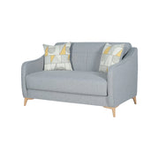 Propata, Divano Letto 2 Posti Contenitore, 142x90 cm Grigio Chiaro