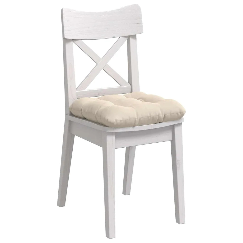 Cuscini per Seduta 4 pcs Beige 45 x 45 cm Tessuto in Microfibra