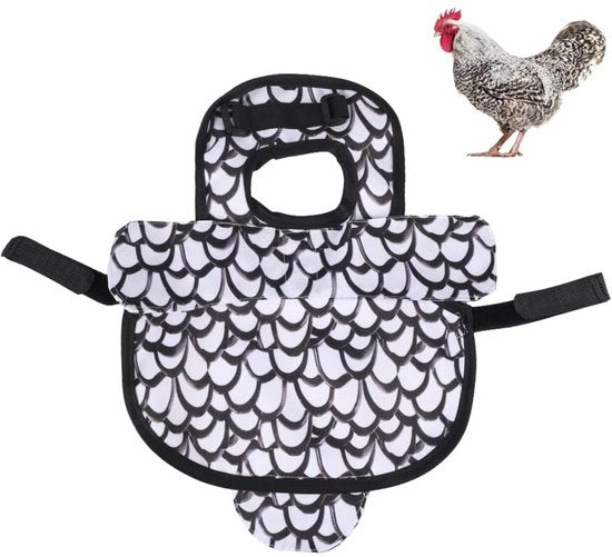 Accessori per polli - Zatte per polli con cinture regolabili - Protezione per vene - Polli - Esterno - Materiale duraturo - Protezione per polli