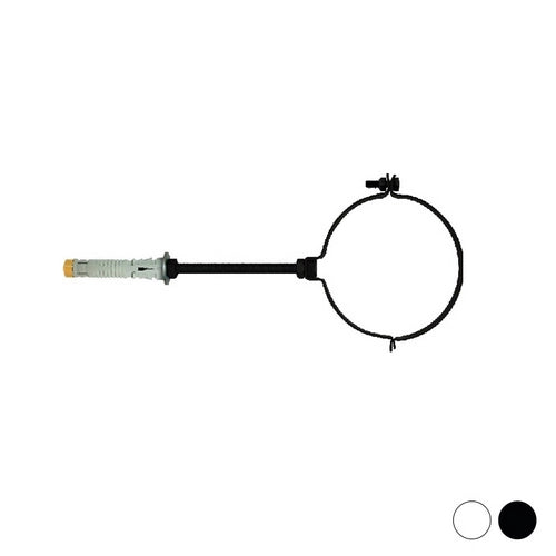 COLLARE CON SNODO PER TUBI FUMO SMOKE- D. 100 Bianco- FRIUL- pezzi 1