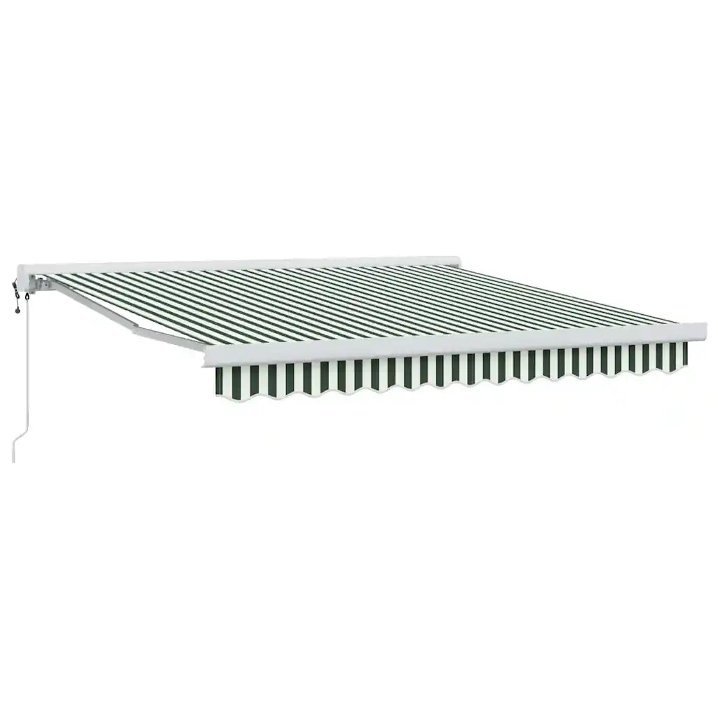 Tenda da Sole Verde e Bianco 300 x 250 x 165 cm 3330190