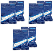 Kit di igienizzazione dentale 6 pezzi - lama a Y - rimuove placca dentale - set di interdentali - asta per igienizzare i denti - adatto per denti serrati e spaziati - set di punzoni per filo di cotone