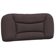 Cuscino Testiera Hvar Marrone Scuro 90 cm in Tessuto CFW4274512