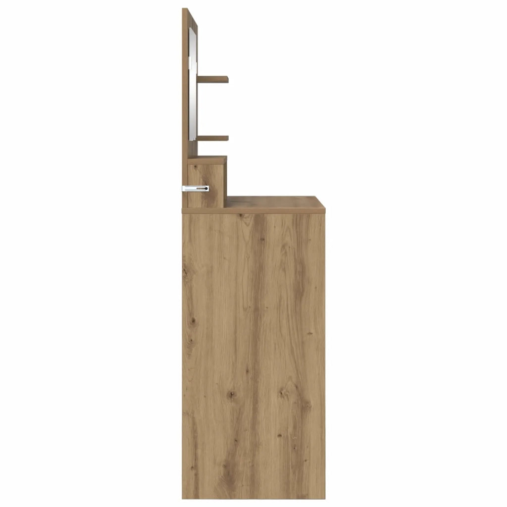 Tavoli da Trucco per Camera da Letto Rovere artigianale 889006