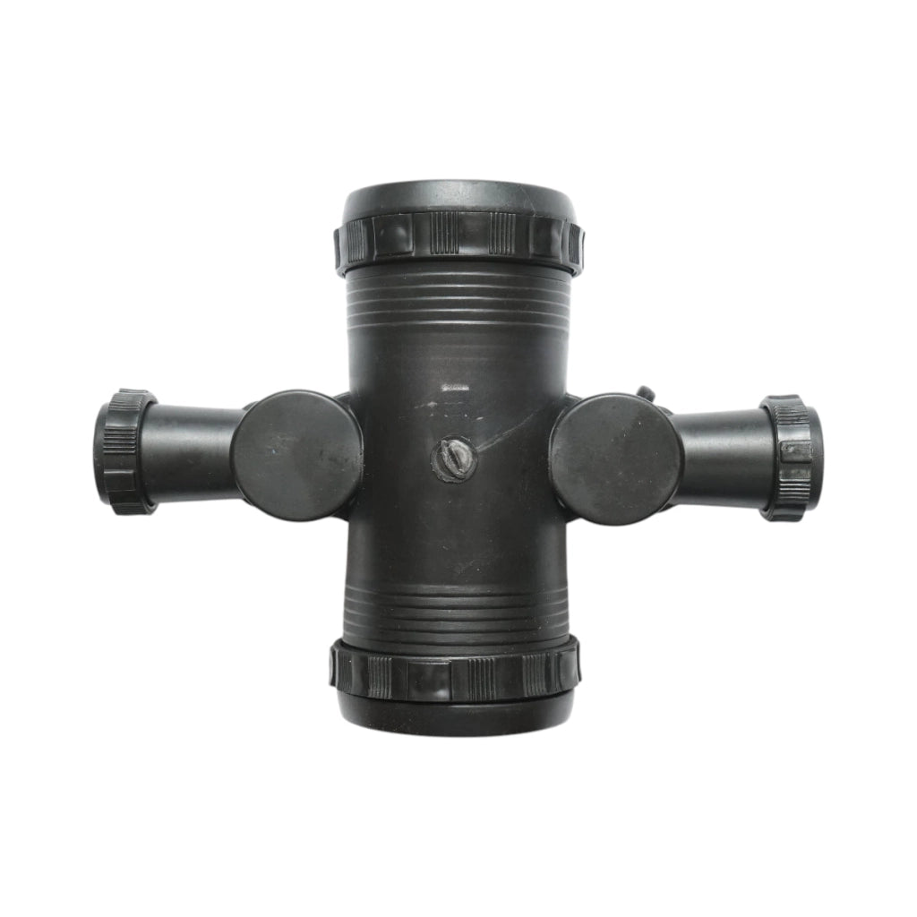 Valvola di distribuzione a croce 65x28mm per impianti di irrigazione