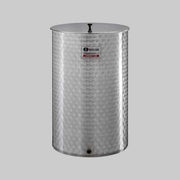 CONTENITORE PER ALIMENTI MINOX 800 lt - Ø 970 mm x 1210h - foro 1 - MINOX