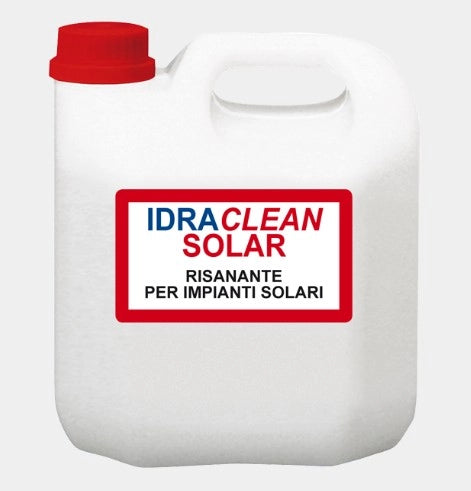 LIQUIDO PULENTE per impianti solari da glicole IDRACLEAN SOLAR   -KG5-