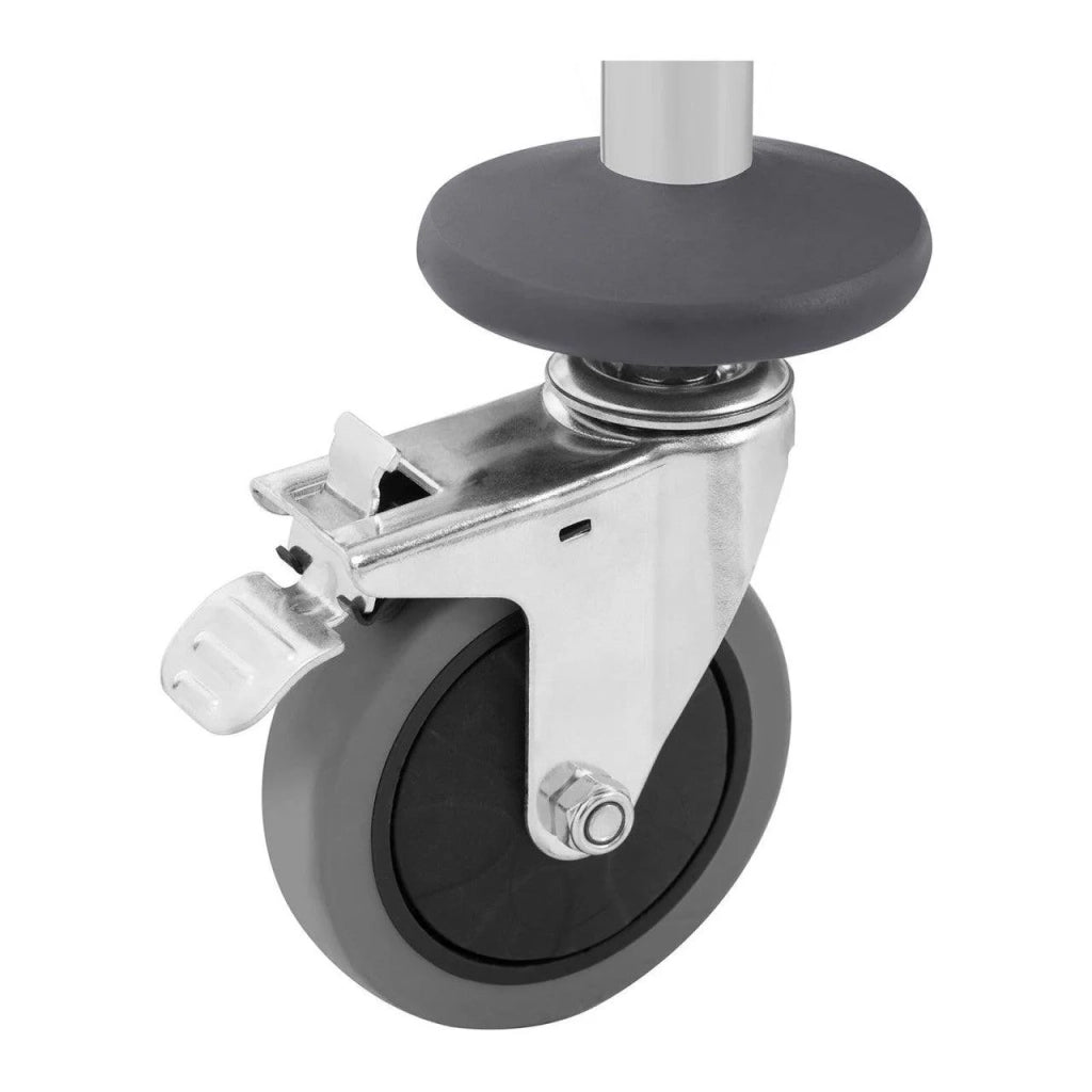 Carrello di servizio in acciaio inox - 5 ripiani - fino a 250 kg 14_0000950