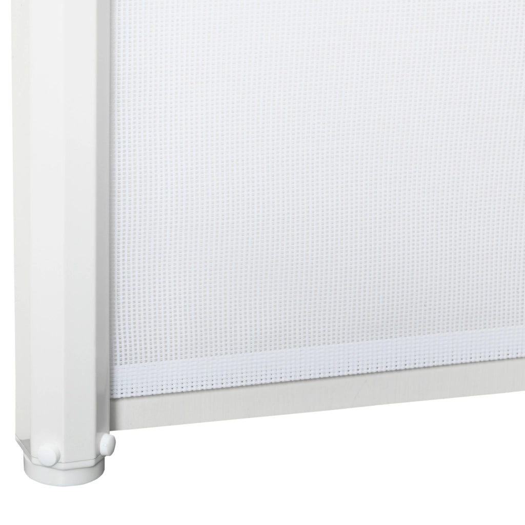 Cancelletto di Sicurezza 115 cm ¨C Xylo ¨C Bianco per Scale e Porte