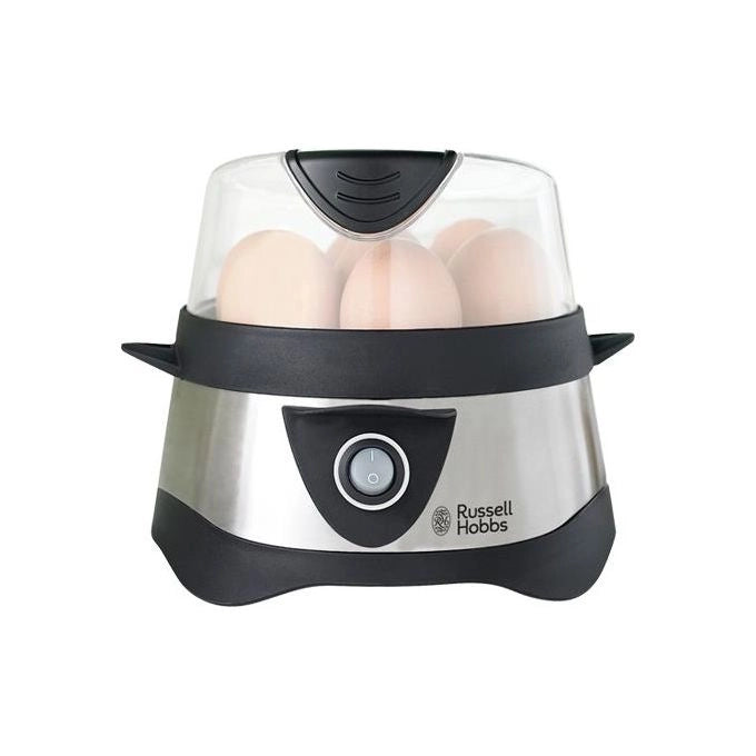 Russell Hobbs Stylo 7 uovo/uova 365 W Nero, Acciaio inossidabile