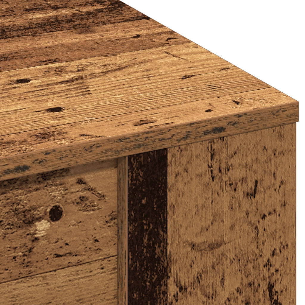 Tavolino da caffÃ¨ in legno antico 102x55x45 cm in legno ingegnerizzato