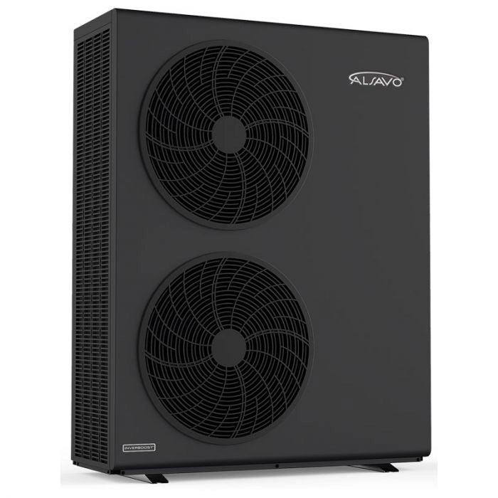 Pompa di calore aria acqua full inverter ALSAVO i16 da 16.5 kW, riscaldamento casa fino a 235 m²