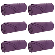 Coperte da Pile 6 pz Viola 270 x 240 cm Panno