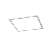 Plafoniera Led Parete Soffitto Quadrata Acciaio Bianco 45x45 cm Phoenix GD Trio
