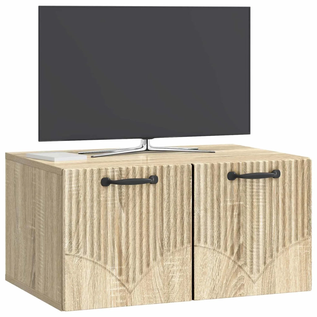 Mobile Porta TV da Muro Rovere Sonoma 59,5 x 41 x 30 cm