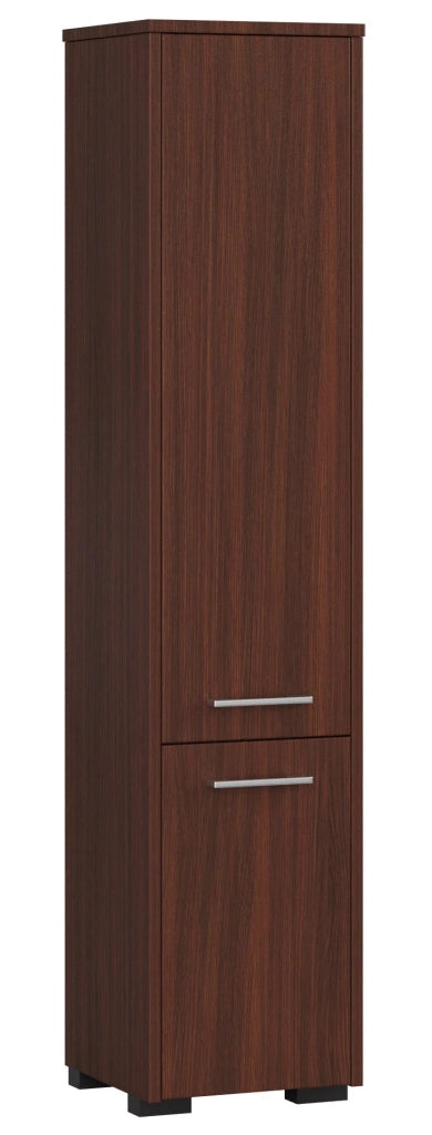 Colonna da bagno AKORD FIN Wengé 30 cm 2 ante 30x30x140 cm