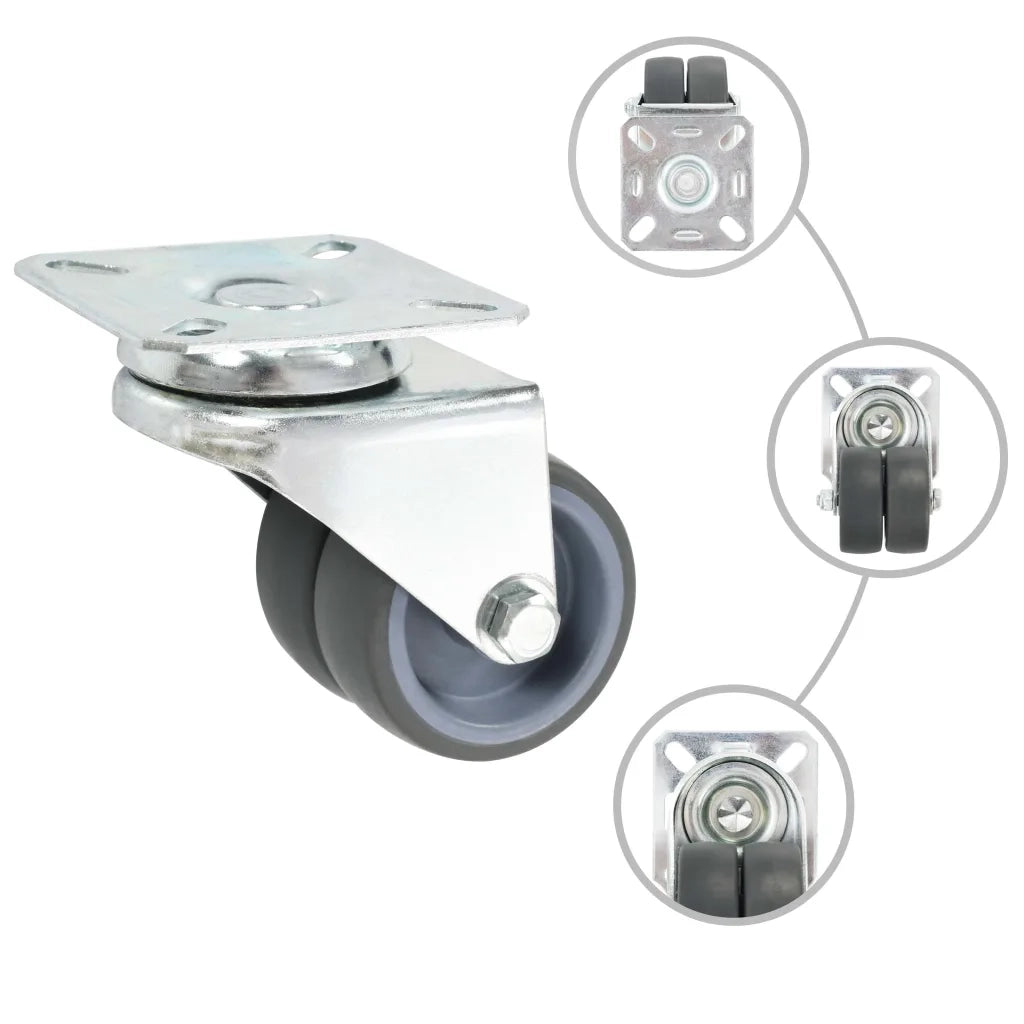 Ruote Girevoli Gemellate 4 pz 50 mm CFW2575721