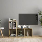 Mobili TV 2 pz Rovere Sonoma 72x35x36,5 cm in Truciolato  cod mxl 18854