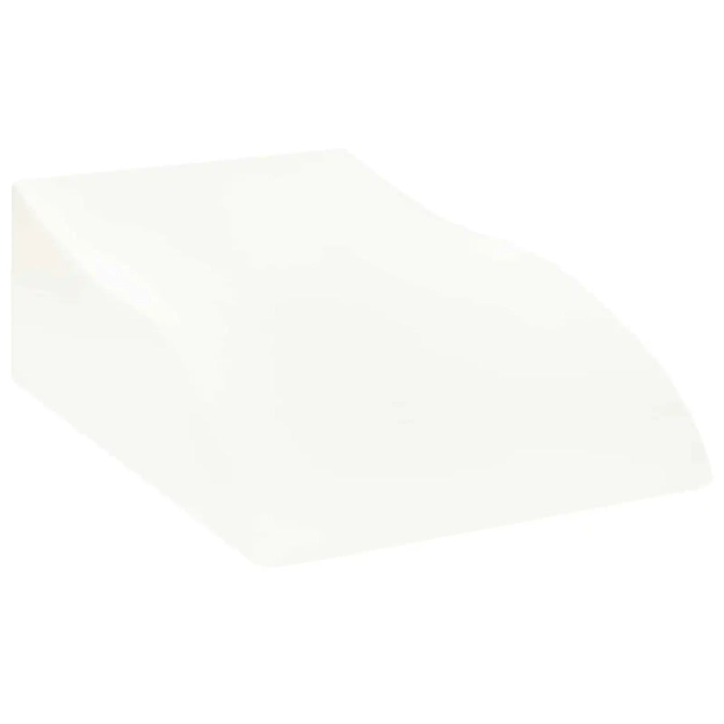 Cuscino per Gambe Bianco 68 x 41 x 24 cm Schiuma PU CFW9127785