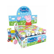 Trade Shop - Bolle Di Sapone Peppa Pig Confezione 36 Pz Flacone 60 Ml Gadget Party -